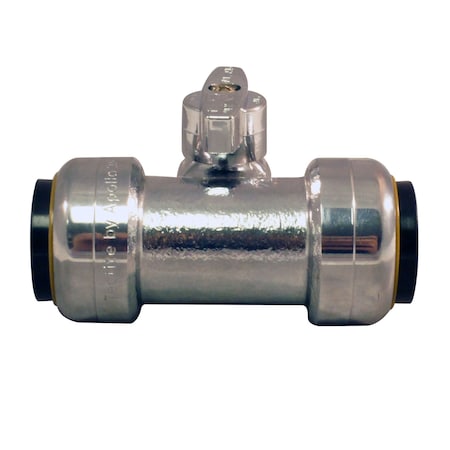 Apollo 3/4 in. Push-To-Connect x 3/4 in. Push-To-Connect x 1/4 in. Compression Service Stop Tee FSBVT343414C